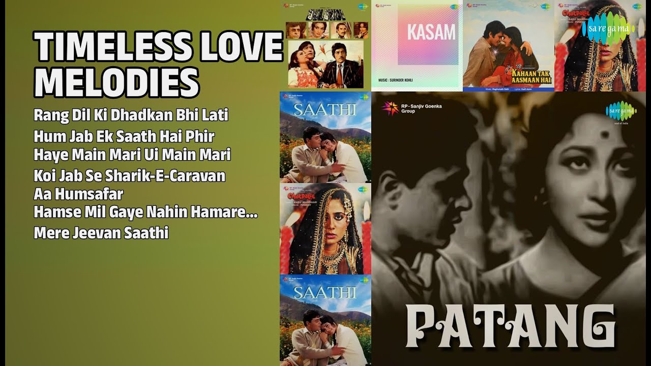 Mature Love Songs | Lata Mangeshkar Songs | Rang Dil Ki Dhadkan Bhi Lati