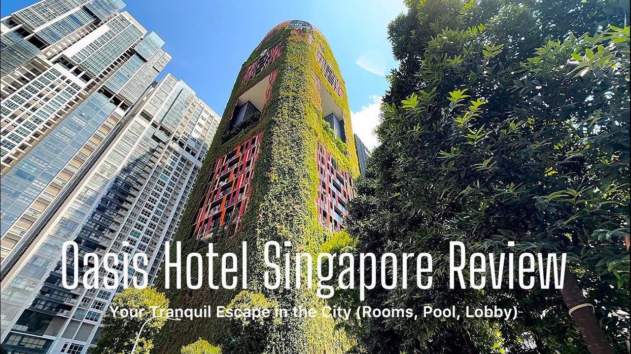 Oasia Hotel Downtown Singapore: Full Room & Hotel Tour with Rooftop Pools & Sky Terrace