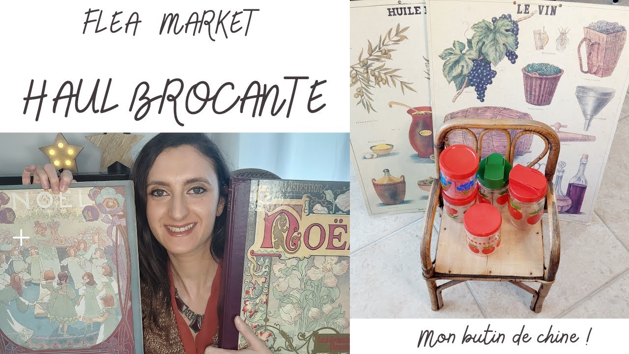 Haul Brocante : mon butin de chine ! - Flea Market