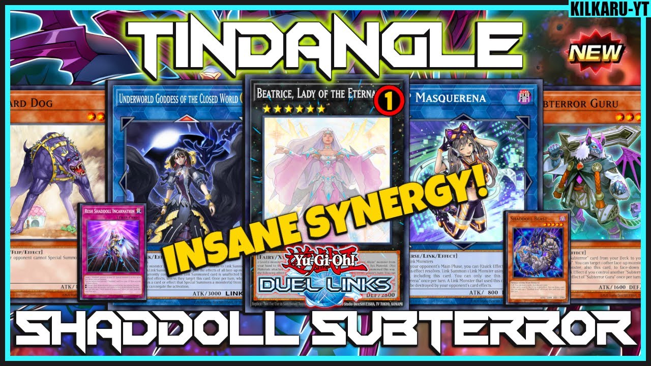 THE ACTUAL TINDANGLE Deck?! 🔥 UNSTOPPABLE Shaddoll & Subterror Synergy | KOG CLIMB (March 2025)