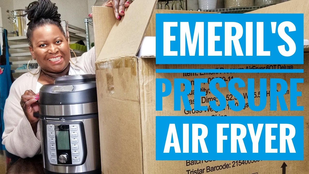 Emeril's Pressure Air Fryer !! UNBOXING !!