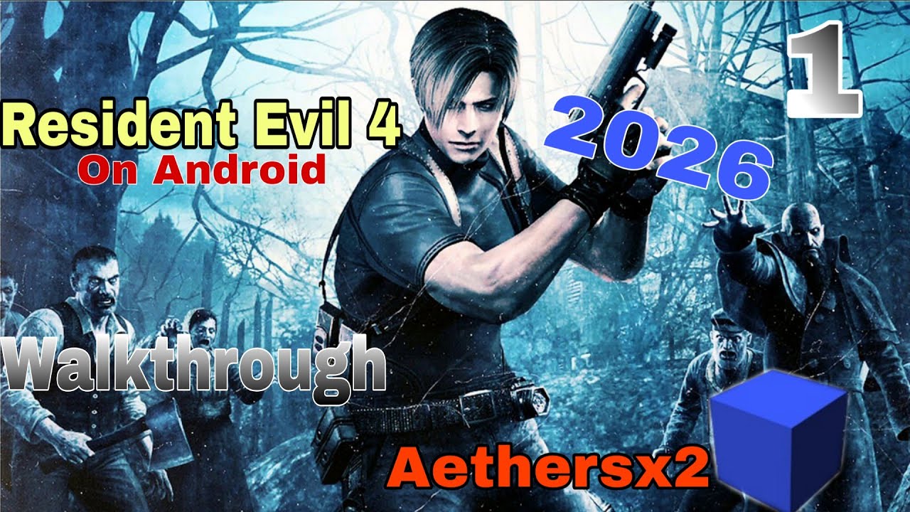 Resident Evil 4 gameplay in 2026 on Android aethersx2 part 1