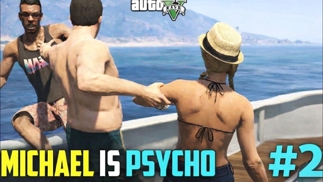 MICHAEL KILLED HIS DAUGHTER'S FRIENDS |  GTA V GAMEPLAY #2
