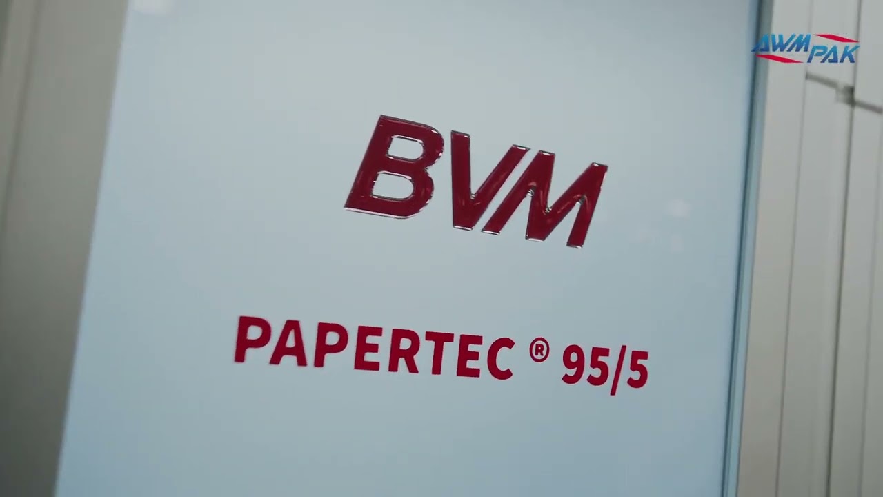 BVM Papierverpackungsmaschine Papertec 95/5 für den Versandhandel