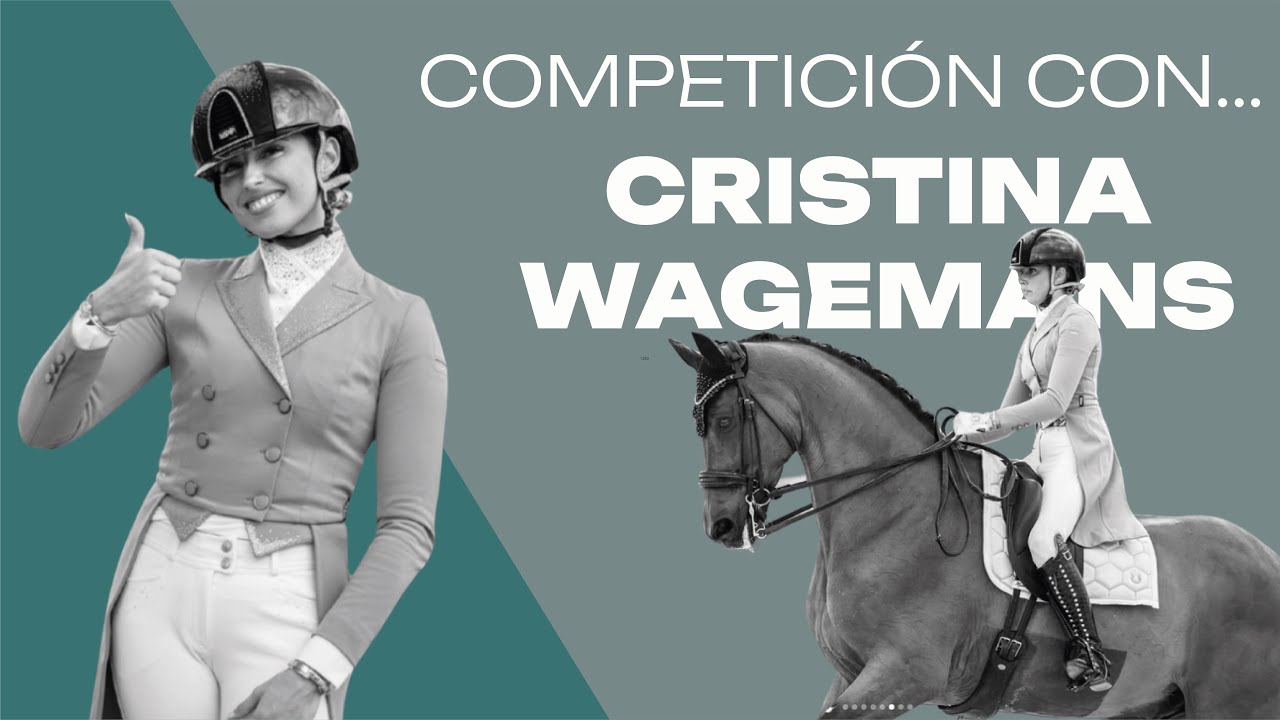 ¡Te llevamos a vivir un día de competición 🏆con Cristina Wagemans💕, amazona de Gran Premio! 🥇 