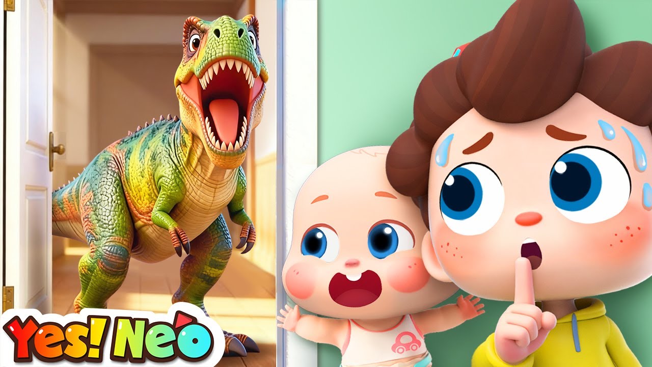 Dinosaurs in My House | Dinosaurs Stories for Kids | Nursery Rhyme & Kids Song | Yes! Neo