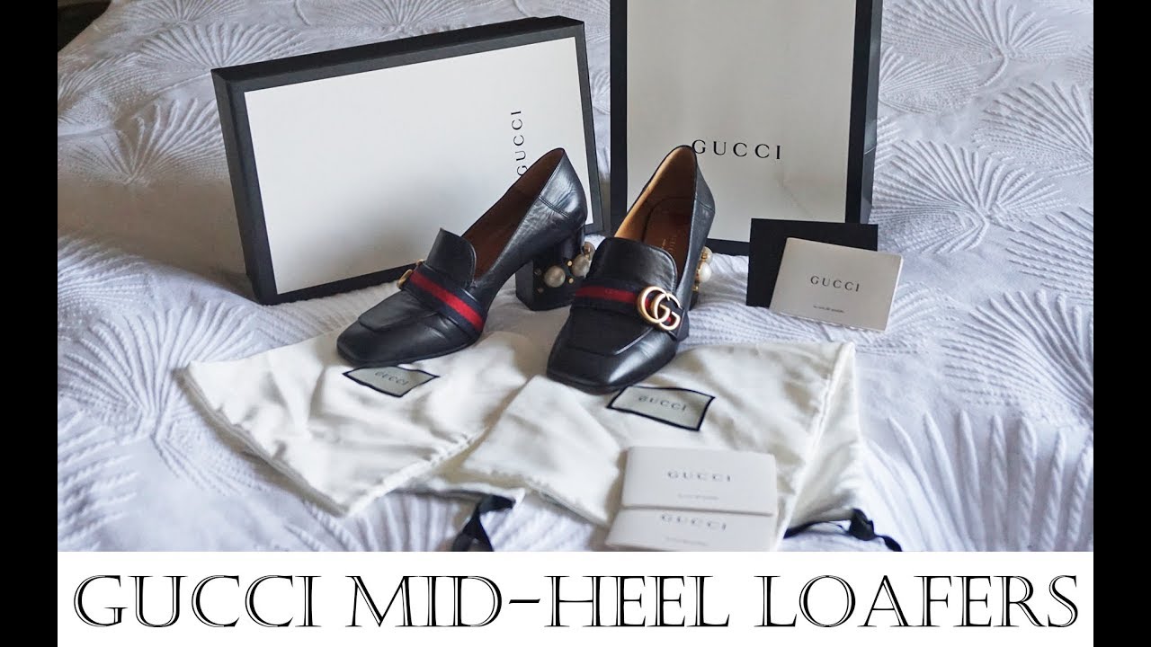 Gucci leather mid heel loafer review - sizing, history quality, comfort inc comparison. Worth it?