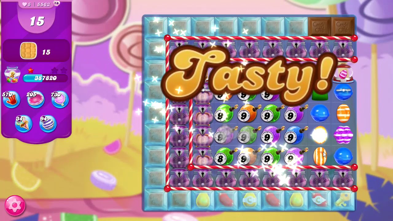 Candy Crush Saga Level 5563 NO BOOSTERS
