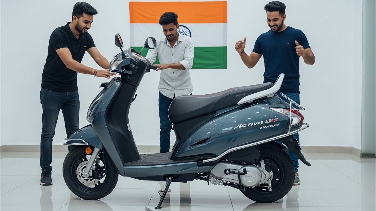 Honda Activa 8G 2025: шокирующий новый облик и характеристики! 😱 | Революция электромобилей Activ...