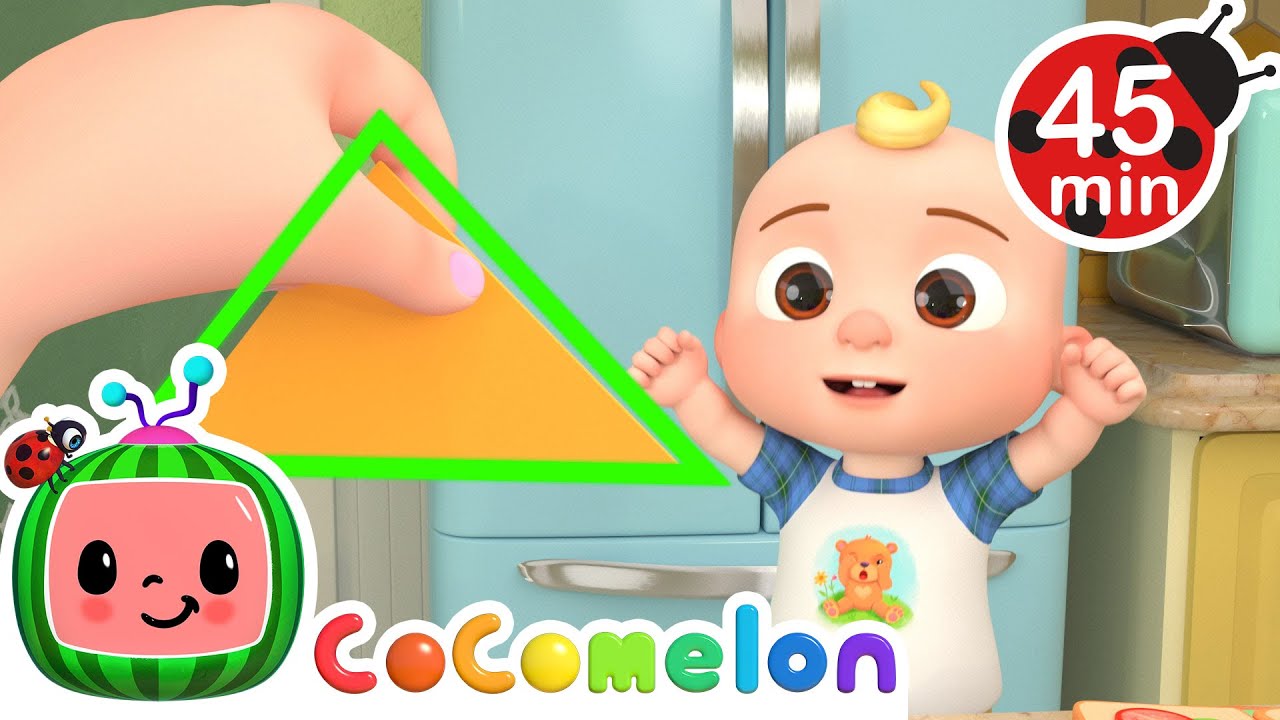 Shapes In My Lunch Box | CoComelon Kids Songs & Nursery Rhymes