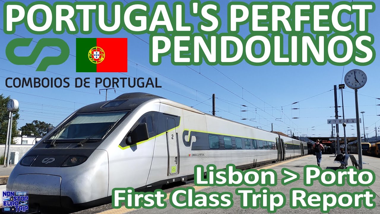 ИДЕАЛЬНЫЙ PENDOLINOS В ПОРТУГАЛИИ / ОБЗОР ALFA PENDULAR / ОТЧЕТ О ПОЕЗДКЕ НА ПОРТУГАЛЬСКОМ ПОЕЗДЕ