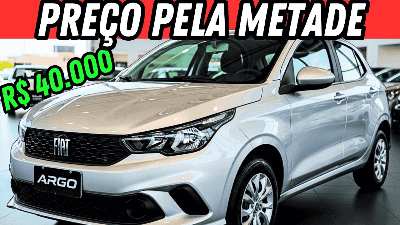 OS 5 MELHORES CARROS SEMINOVOS ATÉ R$ 50 MIL PARA COMPRAR EM 2026