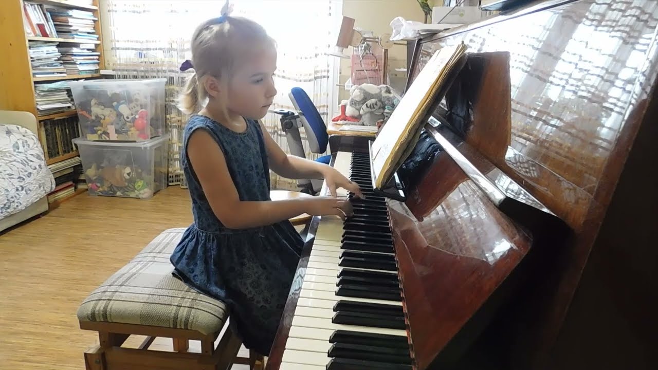 Ярослава Лемешкина, 5 лет. С.Майкапар 