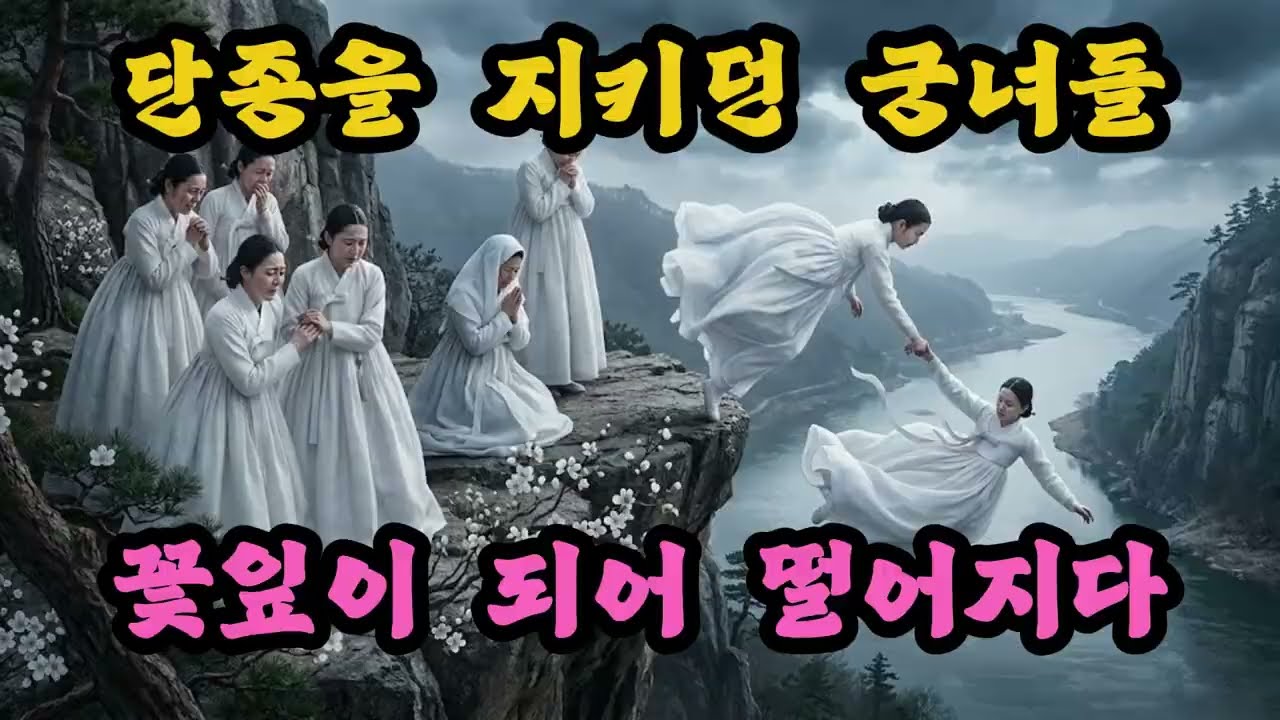 단종의 곁을 지킨 궁녀들. 절벽에 흩날리는 꽃잎이 되다 #역사이야기 #역사