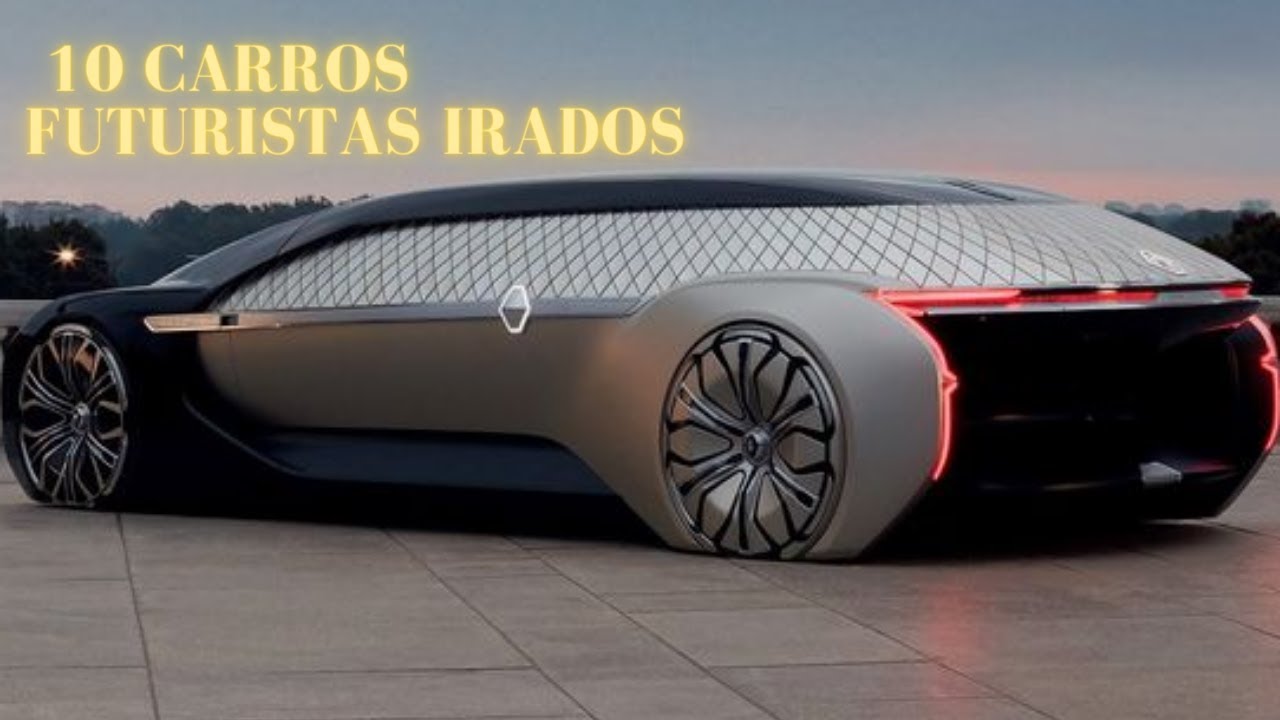 TOP 10 Carros conceitos futuristas - Tela Clean🔥