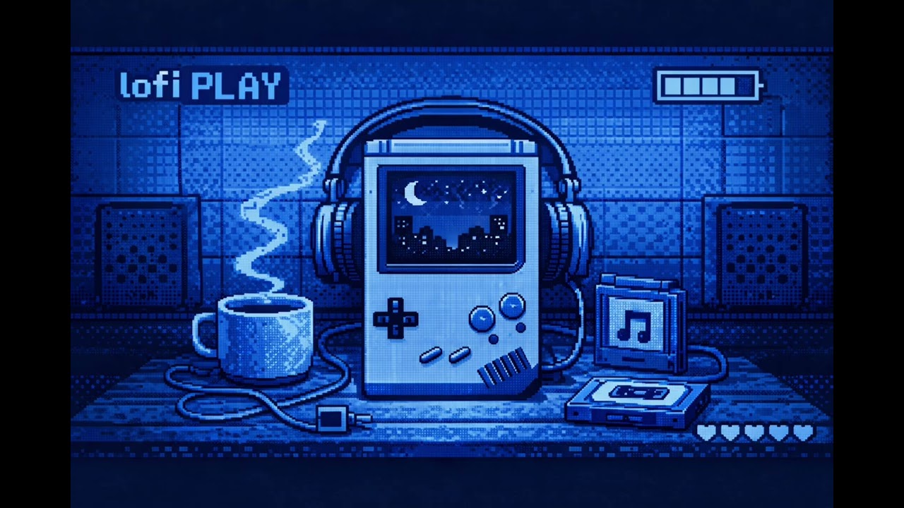 8BIT LOFI PLAY | Night Drive Retro Chill Lofi (30min)