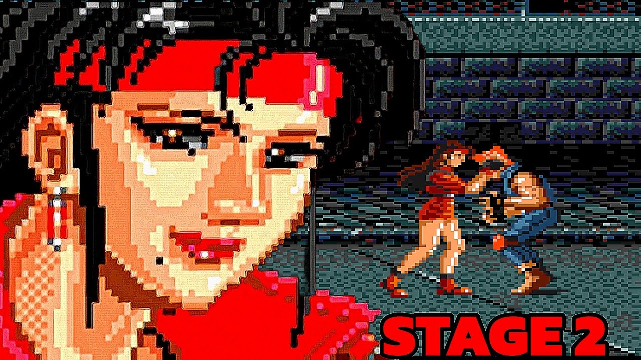 Streets of Rage 1 - Stage 2 - Blaze Fielding Walkthrough
