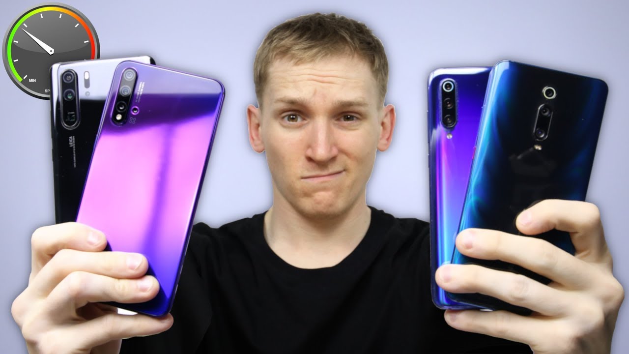 Huawei Nova 5 Pro / P30 Pro vs Redmi K20 Pro / Xiaomi Mi 9 SPEED TEST