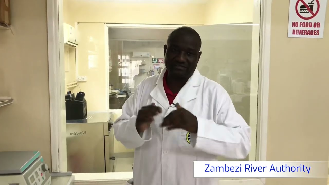 Water Analysis Process inside the Environmental laboratory.