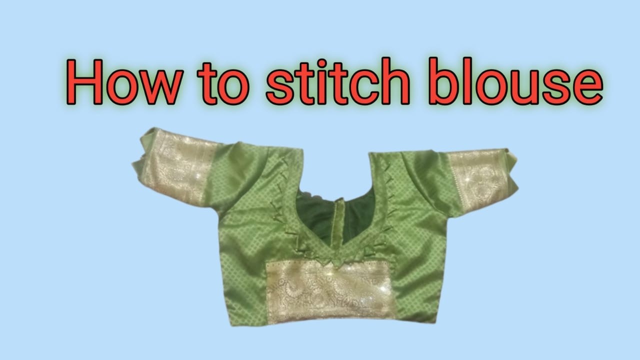 How to stitch blouse #trending #stitch