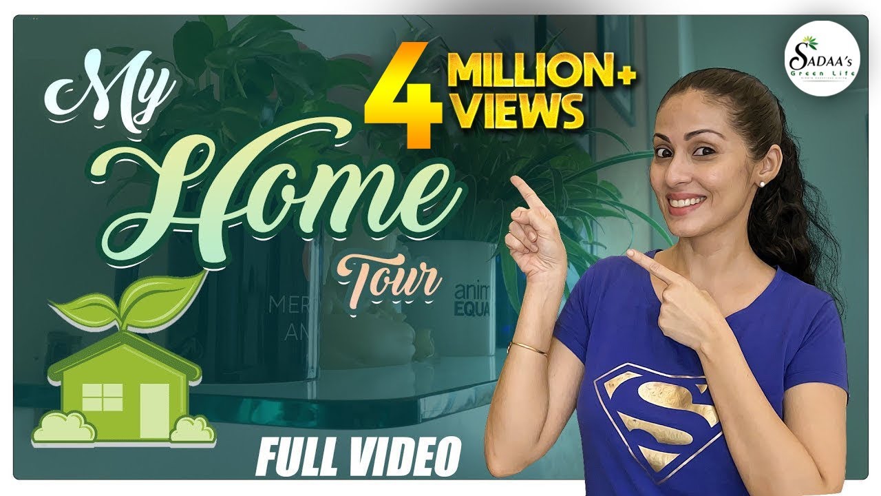 Sadaa's Home Tour || My Mumbai Home Tour || Sadaa Actress || Sadaa's Green Life