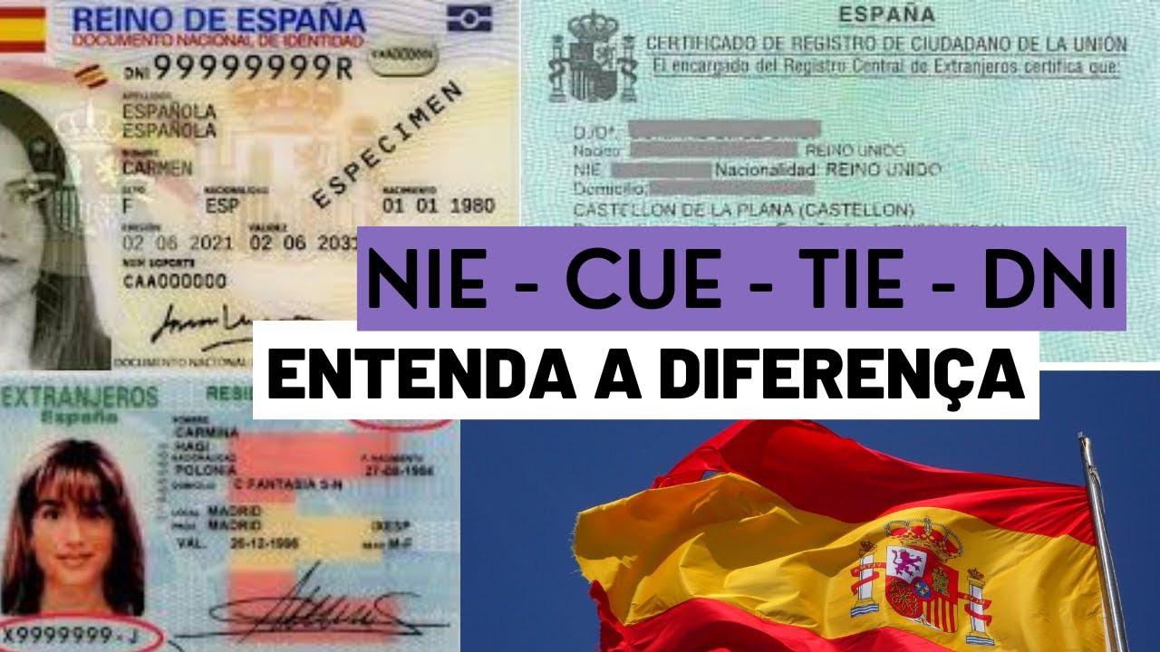 #76 - Burocracias Espanha - CUE - NIE - TIE - DNI - Qual a diferença?