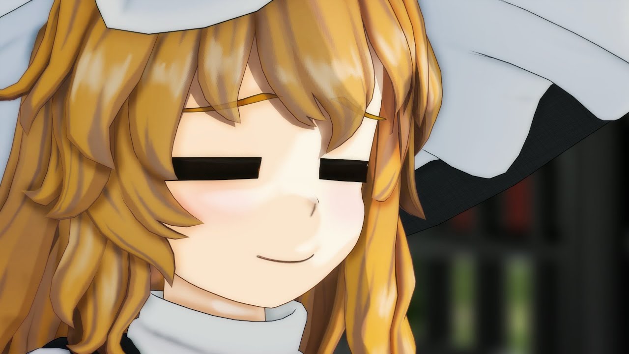 [東方MMD] Marisa Arrives at the Scarlet Devil Mansion