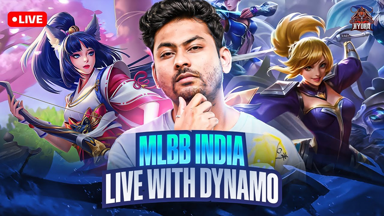 🔴LIVE - MLBB INDIA LIVE WITH DYNAMO | LAYLA GAMEPLAY