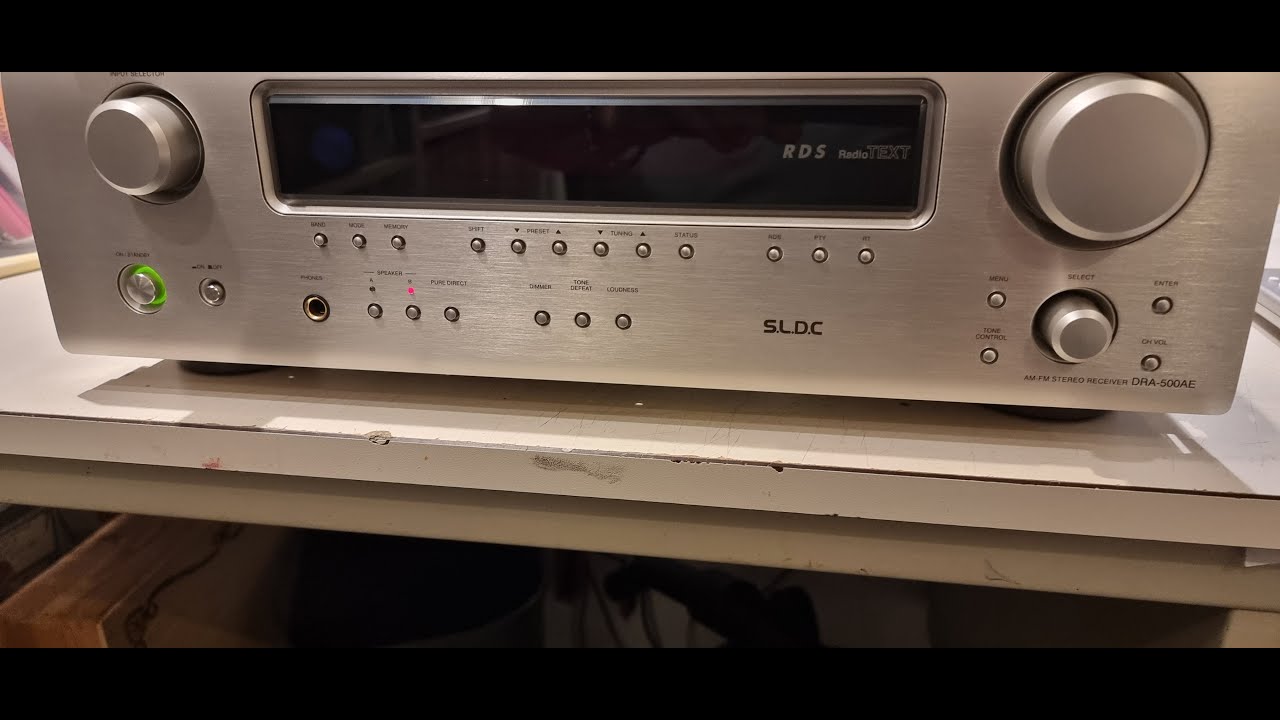 DENON DRA-500AE receiver high fidelity -test-