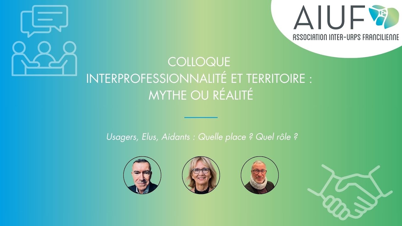 Usagers, Elus, Aidants - Colloque 