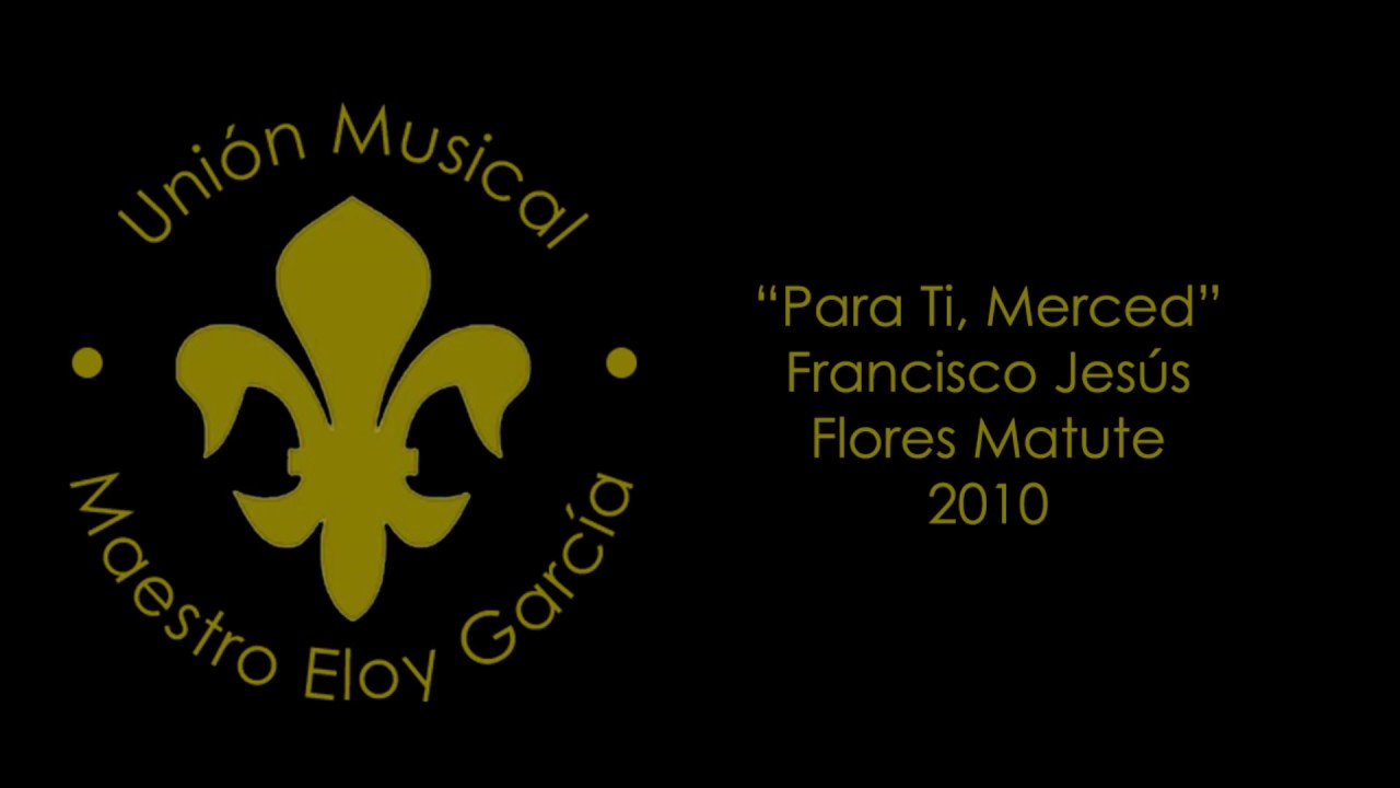 Maestro Eloy García - Para Ti, Merced [XXII Pregón de la Juventud Cofrade]