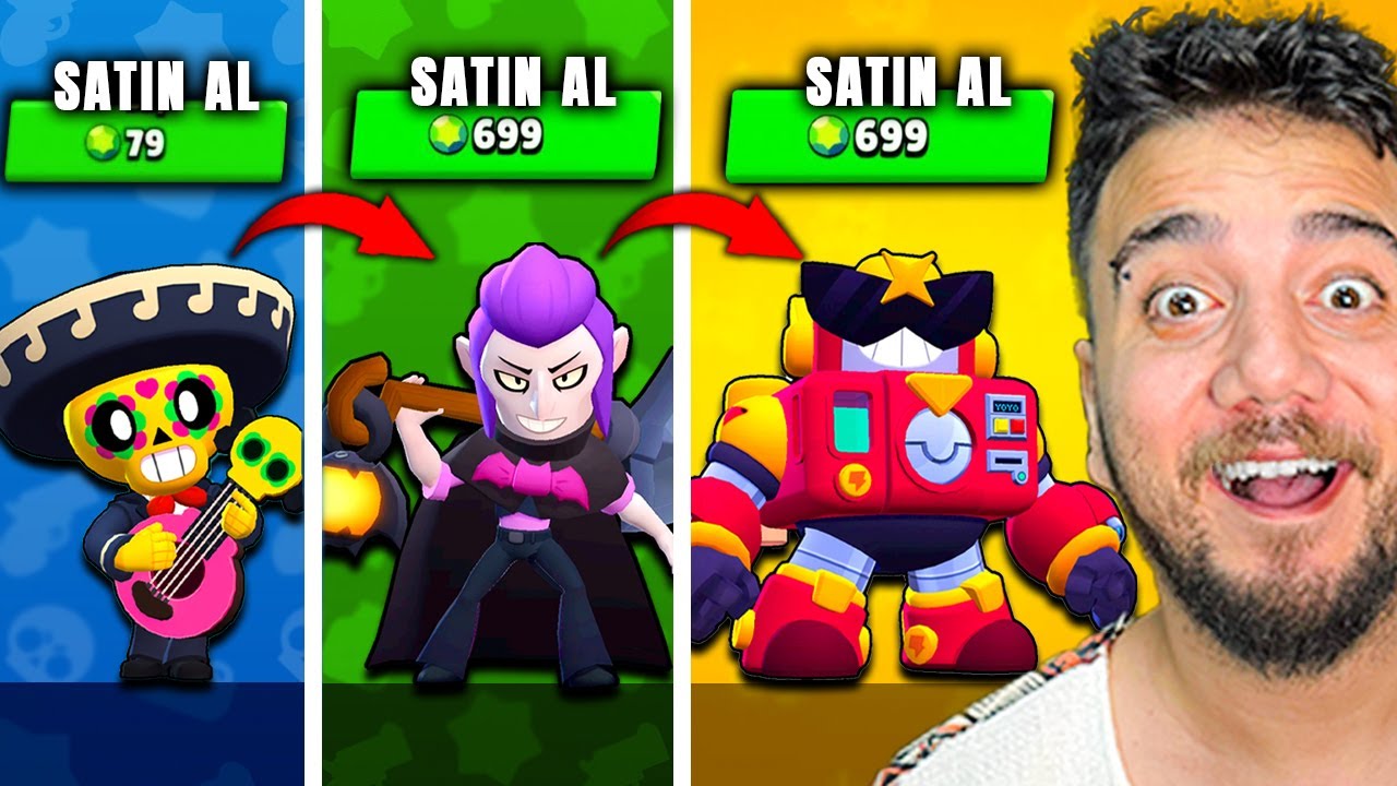 BENİ ÖLDÜREN KARAKTERE DÖNÜŞÜYORUM! (3500TL) 😭 - Brawl Stars