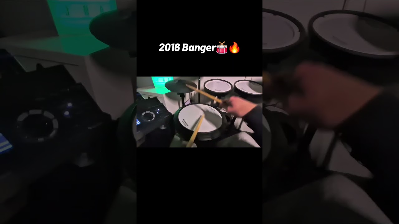 POV: its 2016 and this song is everywhere🔥 Let me know what song I should try next time?👇 #drums