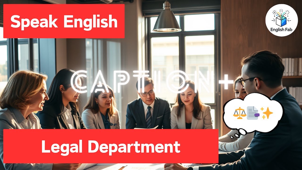 ⚖️【Legal Department】Simple English to Understand Contracts & Compliance (Captions)