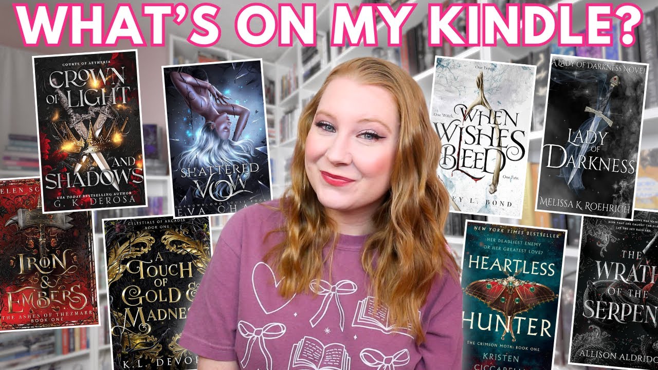 Fantasy Romance Kindle Unlimited TBR 💫 | What's on My Kindle?