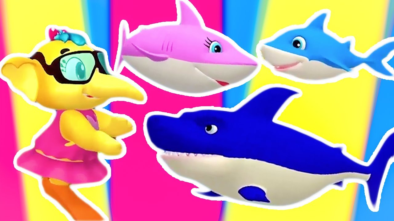 Tiburon Bebe Canciones Infantiles | Turururu Cancion en Espa&ntilde;ol | Animales | @EducaToonz