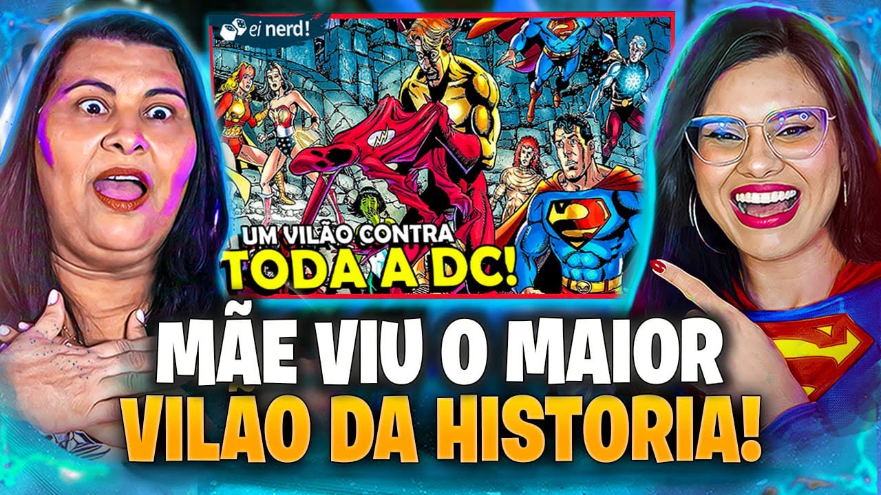 ELA FICOU PASMA! 😱 CRISES NAS INFINITAS TERRAS: HISTÓRIA COMPLETA