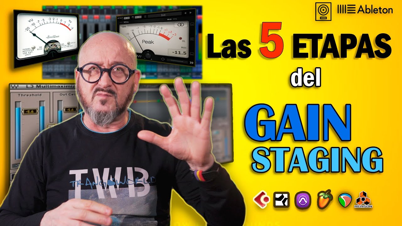🚀 GAIN STAGING Explicado en TODAS las Etapas Hasta llegar al MASTERING