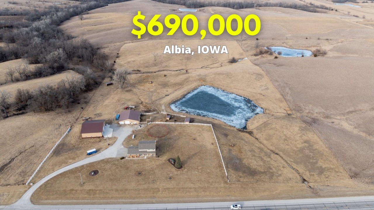 18 Acres, HUGE Shop + Beautiful Home