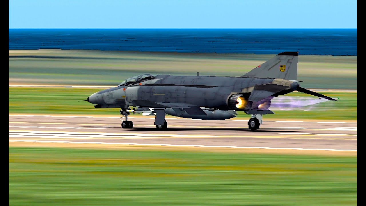 PS2 エアロダンシング4  F-4E スクランブル対応