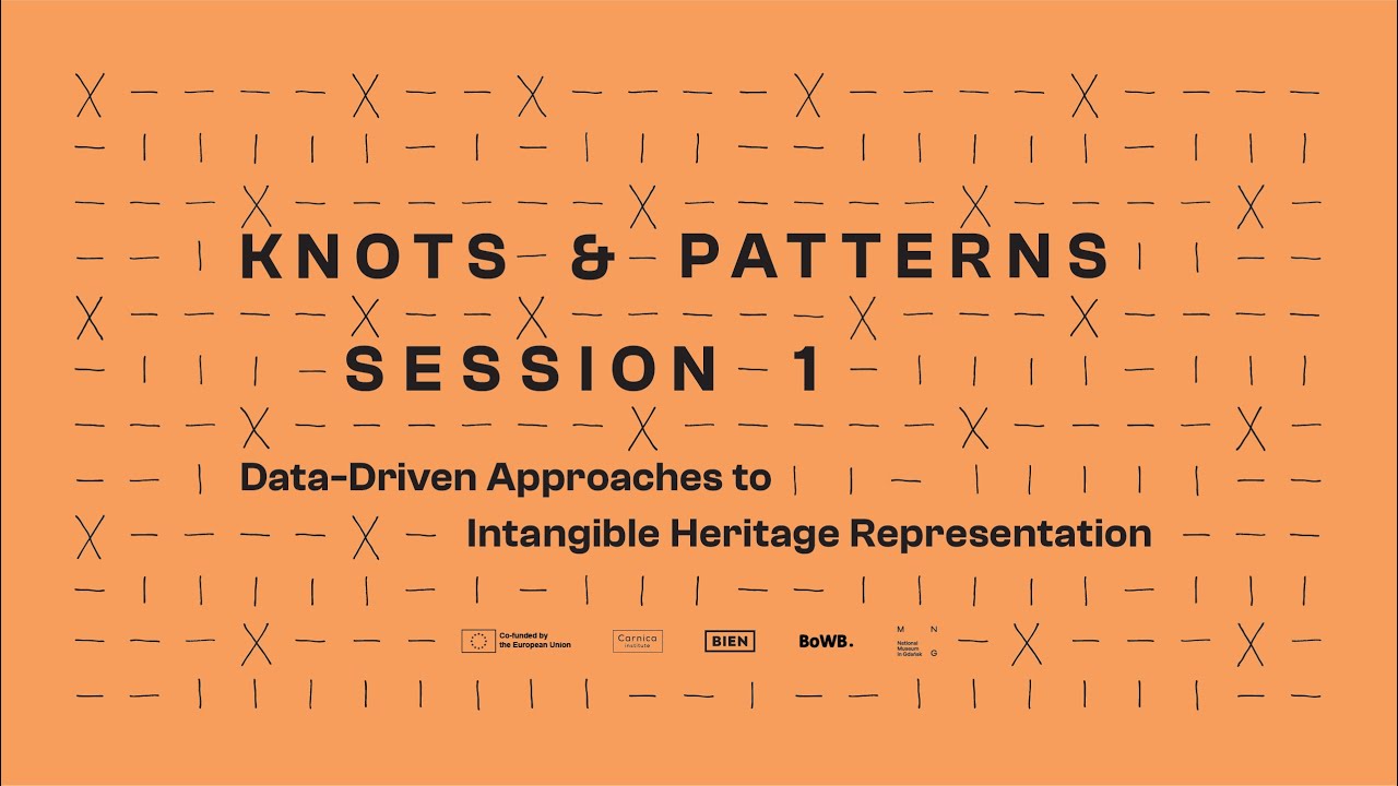 Data Representation and Digital Storytelling in Intangible Cultural Heritage -Webinar | Session 1