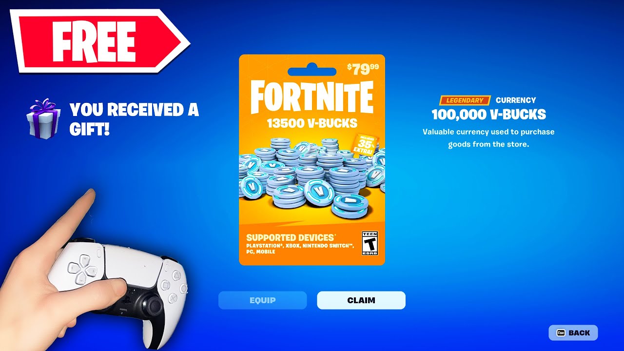 (WORKING!) New FREE V-BUCKS Glitch in Fortnite (2025 UPDATED)