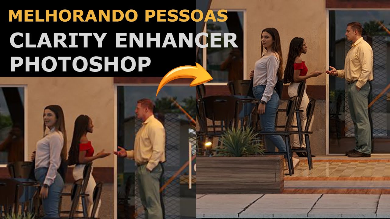 Como Melhorar PESSOAS em Renders 3D - Clarity Enhancer