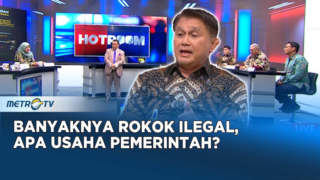 Kenaikan Bea Cukai Rokok 10% Bisa Tingkatkan Rokok Ilegal, Benarkah?  #HOTROOM