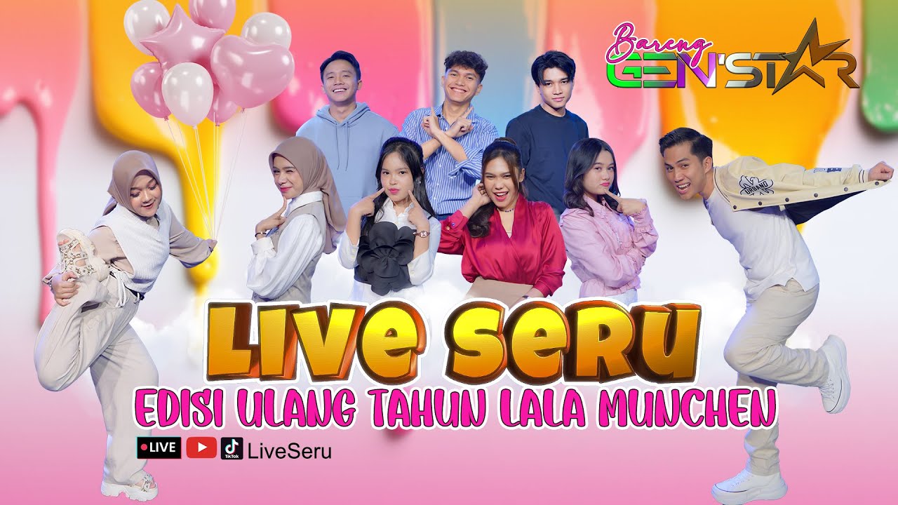 🔴 LIVE SERU SPESIAL ULANG TAHUN LALA MUNCHEN
