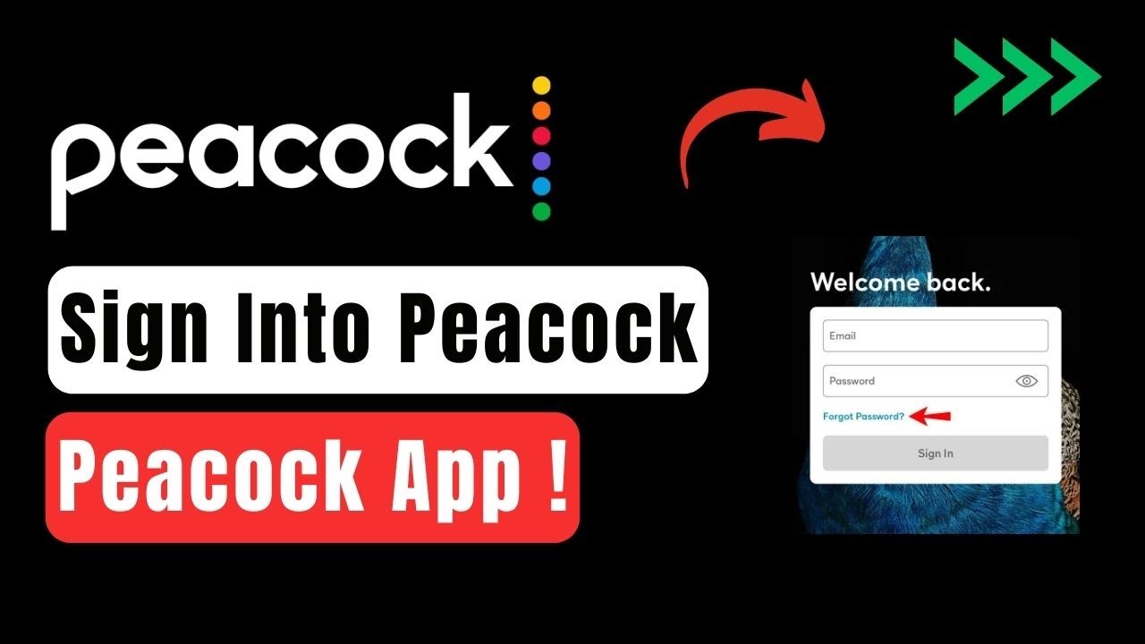 How To Sign Into Peacock - Peacock App !