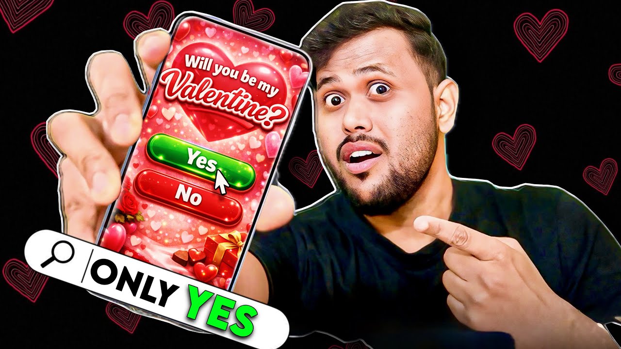 Viral Valentine Wishing Website Tutorial ❤️ (Forces a YES 😳)