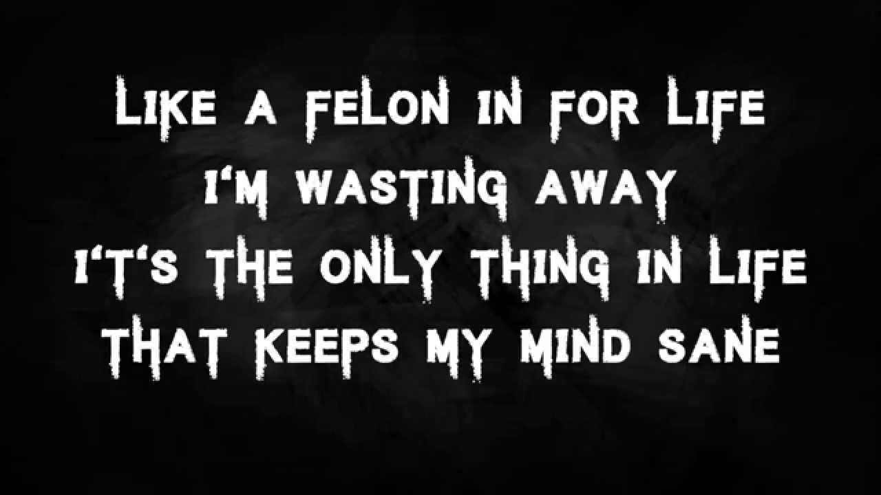 Famous Last Words - Fading Memories (lyrics)