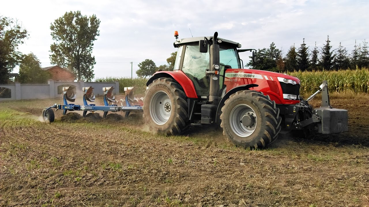 Orka Pod Rzepak 2016  Massey Ferguson 7618 + Överum DX 5 Skib & Wał Kverneland \\1080p 60 FPS//