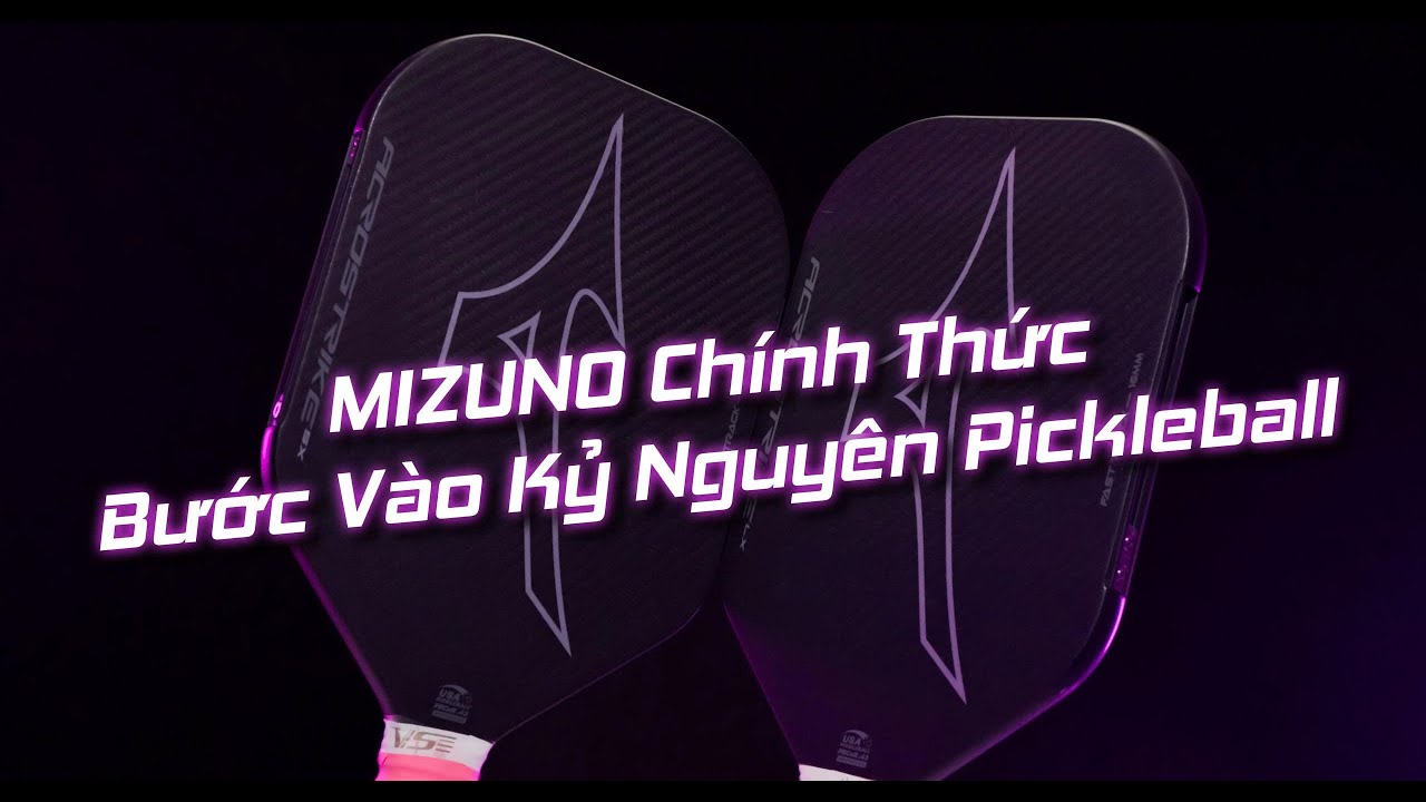 Sau Hơn 100 Năm, Mizuno 'Chơi Lớn' Với Pickleball